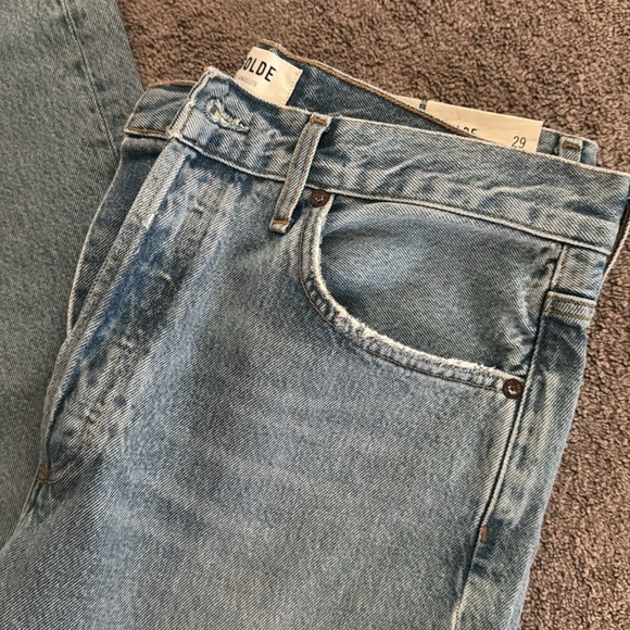 AGOLDE Riley High Rise Straight Crop - Picture 2 of 6